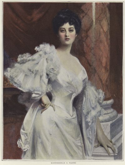 Portrait of Mademoiselle O Pastre by Francois Flameng